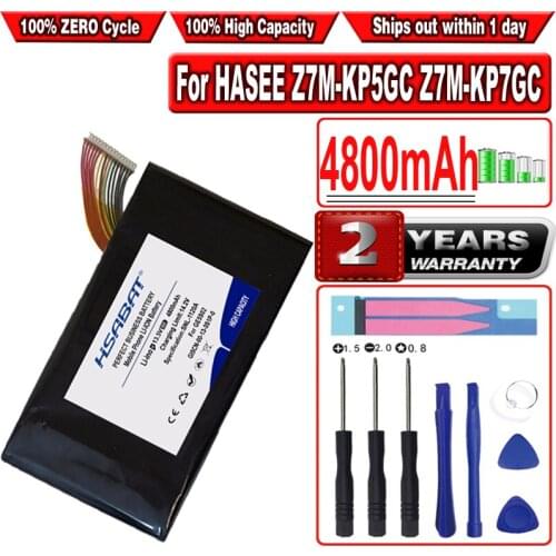 HSABAT 4800mAh GI5CN-00-13-3S1P-0 Battery for HASEE Z7M-KP5GC Z7M-KP7GC GE5S02 MACHENIKE T90-Ti3C T90-T6CS T90-T6Cw T90-T1C