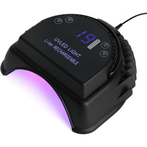 64W Rechargeable Nail Lamp Lithium Battery LED Curing Lamp 64W Photo therapy Lamp Nail Dryer 64W Art Nail