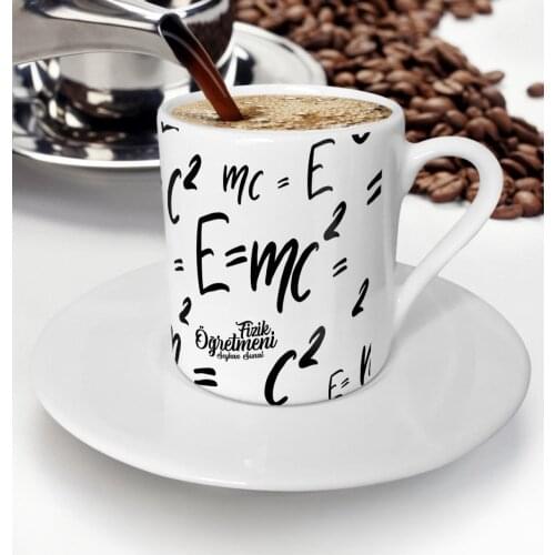 Personalized Physics Teacher Turkish coffee Cup