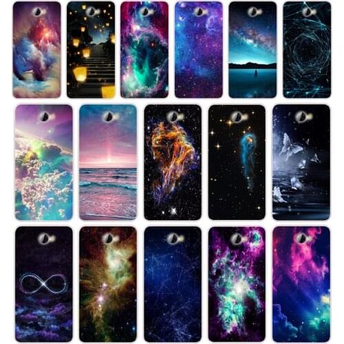 15 Art Star Tree Sky Space Silicone TPU Cover Phone Case On Case For Huawei Y3 II Y5 II Nova 5T GR3 P40 Lite E Case Soft