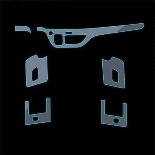 Car-Styling New Car Interior Trim Dashboard Clear Paint Protective Film Stickers for Honda Odyssey 2017-2018