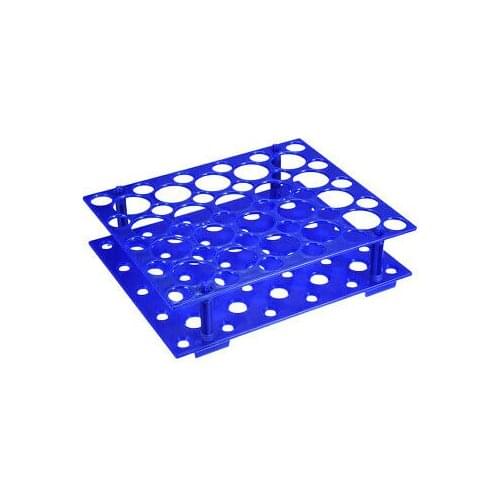 Tube Rack Polypropylene 50-Well Purple for 0.5ml, 1.5ml, 10ml, 15ml, 50ml