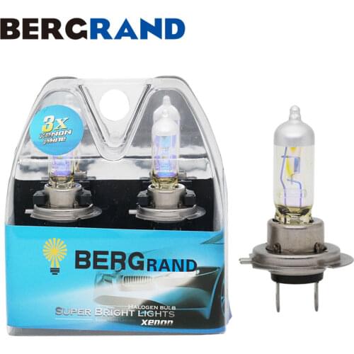 H7 Halogen Lamp 12V 55W 2900K Rainbow Golden PX26d Head Lamp Fog Lights Germany Hard Glass Headlight Bulb For Audi Mini 1PAIR