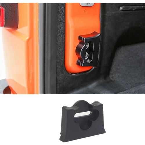 1 PC Car Aluminum Alloy Tailgate Reduce Noise Shock Block Accessories for Jeep Wrangler 2007-2021 JK JL Auto Interior Parts