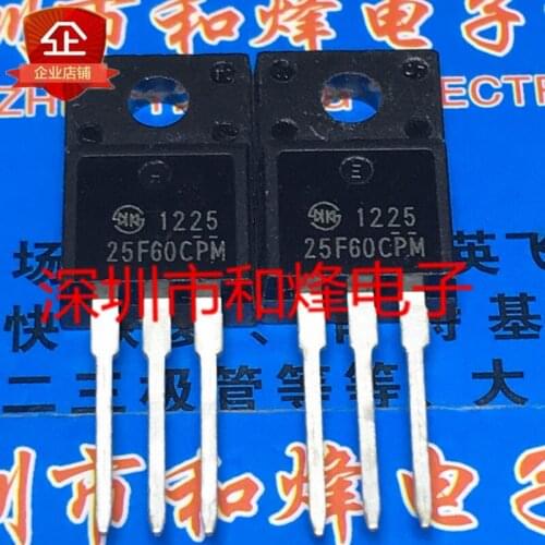 100% New&original F25F60CPM 25F60CPM TO-220F 600V 25A