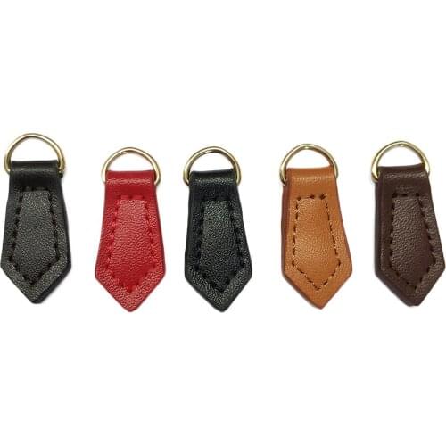5 Pcs Bag Accessories Instant Fix Zipper Repair Kit Replacement Zip Rescue Genuine Leather New Design Tie Zippers Decor Ornament