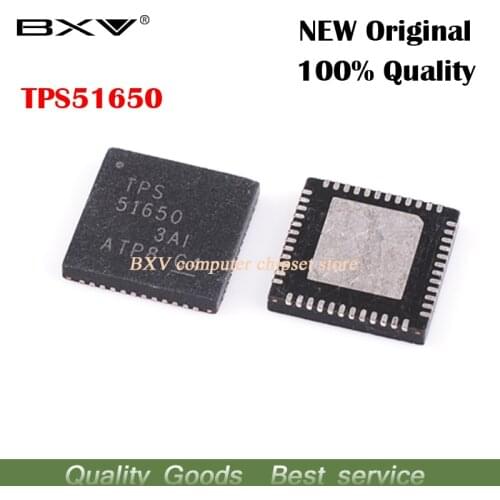 5pcs TPS51650RSLR TPS51650 PS51650 51650 QFN IC new original laptop chip free shipping