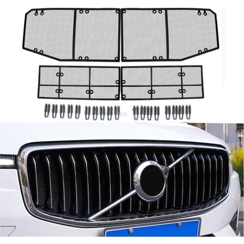 Car Insect Screening Mesh Front Grille Insert Net for Volvo XC60 2018 2019 2020 Insect Grille Mesh Grill Inserts Net