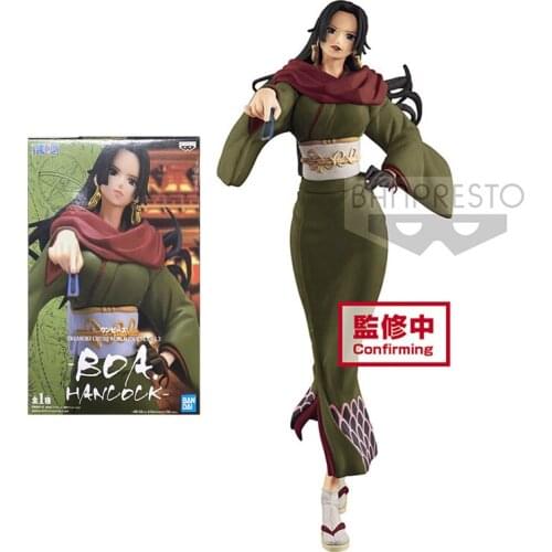 Bandai Treasure Cruise 3 One Piece Boahancock Garage Kit Pvc Assembly Model Western Animiation Action Figure Kids Toys