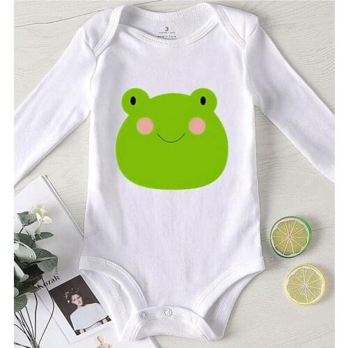 Kids Autumn Clothing Bodysuit for Newborns Baby Boy Clothes One Piece Toddler Jumpsuit Winter Cartoon Print Infant Girl Outfit