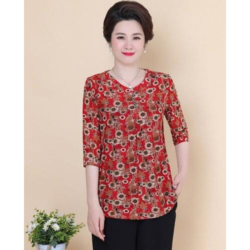 Summer Ovzersied Women T-shirt Short-sleeved Tee loose style T Shirt Casual Tops Shirt Summer Vintage Clothing