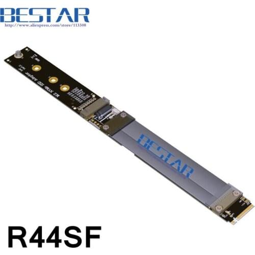 Gen3.0 32G/bps M.2 2230 2242 2260 2280 NGFF NVMe Key M SSD Riser adapter Card Extender Cable 10cm 20cm 30cm 60cm 80cm