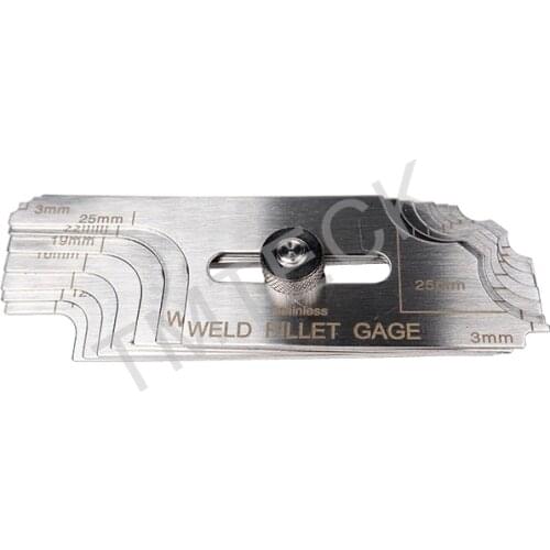 MG-11 7 Piece Fillet Weld Inspection /inspection welding/welding measuring/ WELDING measure range from 3mm to 25mm