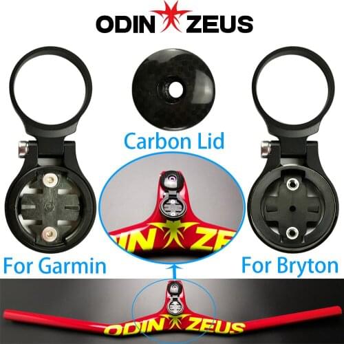 Aluminum alloy wrist set code table frame with carbon fiber Lid mountain bike road bike code table extension bracket is suitable