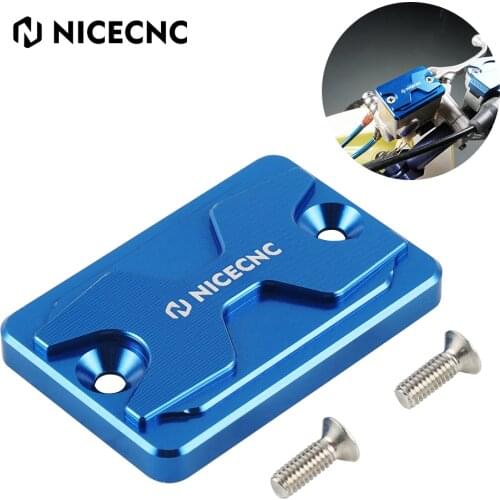 NiceCNC Front Brake Master Cylinder Reservoir Fluid Cover Cap For Yamaha RAPTOR 700 700R 14-21 GRIZZLY 700 550 13-14 KODIAK 700