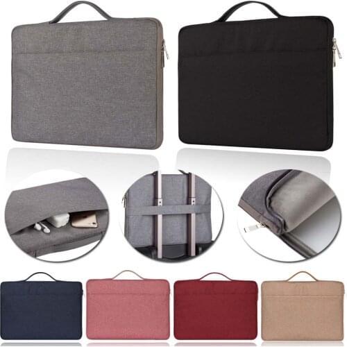 Laptop Bag for Apple Macbook Air 11 (A1370 A1465)/Pro 13 (A2338 A1708/Pro 15 A1990/Pro 16 A2141 13" 15" 16" Solid Color Handbag