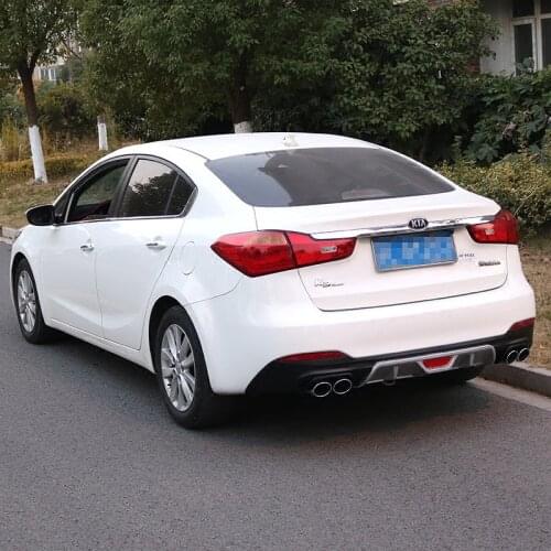 Suitable For 13-15 Recommended Lip and 16-18 Surround Kia K3 Double Row Rear Spoiler