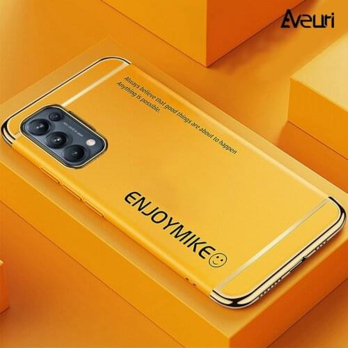 Luxury Matte Hard PC Phone Case For OPPO Find X2 X3 Lite Neo Reno 4Z 2 Z 2Z 2F 3 4 5 Pro Plus A5 A9 2020 A31 A53 A53S Cover Case