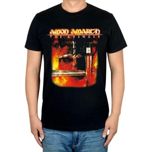 Summer Style Sweden Amon Amarth Rock band men women shirt punk death heavy metal sword Streetwear Viking mma fitness Rocker