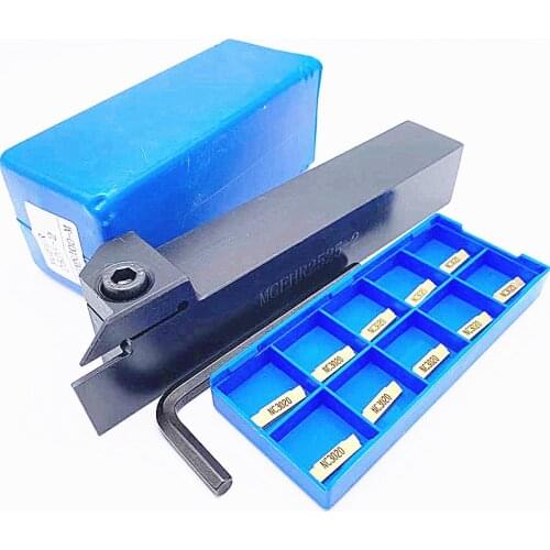 MGEHR2020/2525/3232-3/4/5 Grooving Turning Tool MGMN Carbide Insert lengthen MGEHR Straight Shank External Tool Holder Lathe Bar