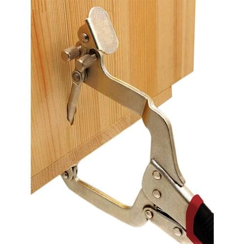 Corner Clamp Woodworking Right Pliers 2 In 1 2 In 1 Very Suitable for Drawer Structure and Shelf Installation Hand Tool