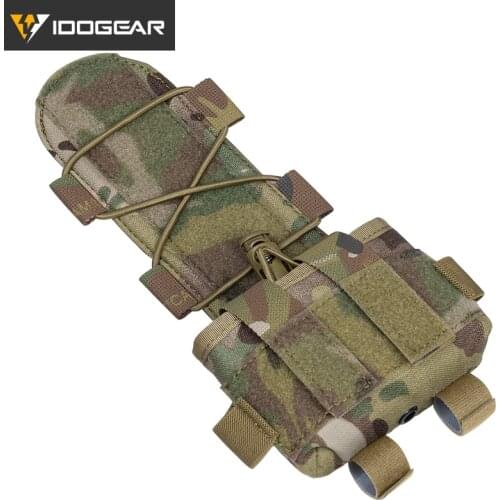 Outdoor Tactische MK2 Helm Balancing Zakken Achter Contragewicht Helm Pouch Nachtzicht Batterij Tas