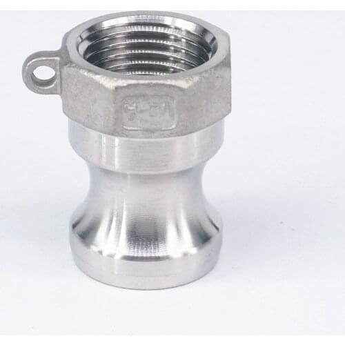 1/2" BSP Female Thread 304 Stainless Steel Type A Plug Camlock Fitting Cam and Groove Coupling