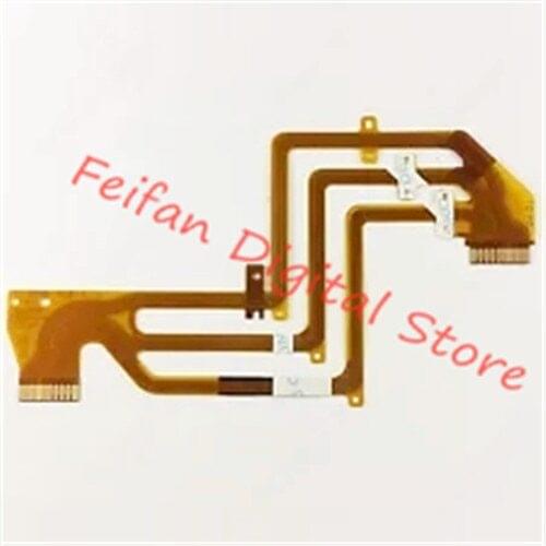 2PCS LCD hinge rotate shaft Flex Cable for Sony HDR-SR11E HDR-SR12E SR11 SR12 Video camera