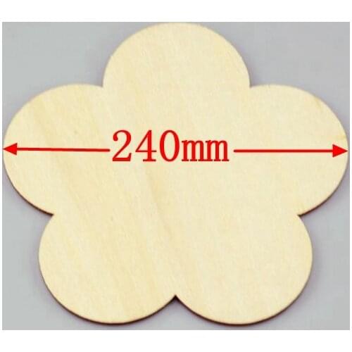 240mm 9pcs/bag wholesale high quality plum blossom die cutting wood Angle DIY scrapbook Wedding. Hotel decoration 1244