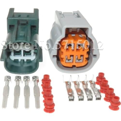 4 Hole 6181-0513 6189-7757 Waterproof Oxygen O2 Sensor Plug Female Male Automotive Connector Wire Socket For Nissan
