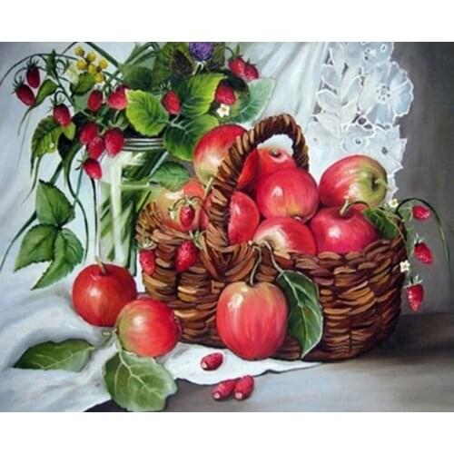 Diamond Embroidery Food Diamond Painting 5D Full Cross Stitch Kit Diamond Art Painting Kits