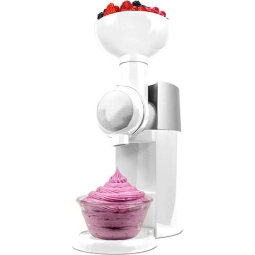220V Big Boss Swirlio Automatic Fruit Dessert Machine EU/AU/UK Fruit Ice Cream Maker Milkshake Machine Ice Cream Tool