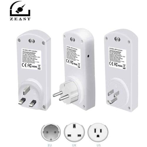 WIFI Wireless Temperature Humidity Thermostat Module APP Smart Remote Control Smart Module Timing Switch Socket TS5000