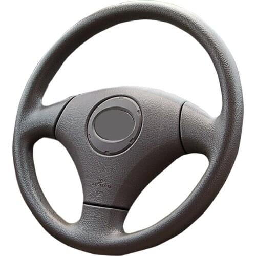 Car Steering Wheel Cover For Toyota Vios Corolla 2000-2004 Mark 2 For Lexus GS43 DIY Steering Wrap Microfiber Leather