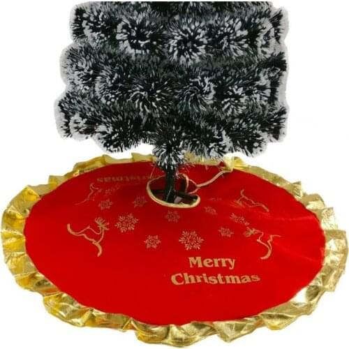 Hot Sale New Year Supplies Christmas Tree Floor Cover Trees Skirt Christmas DIY Decoration Xmas Tree Sweater Wedding Decor
