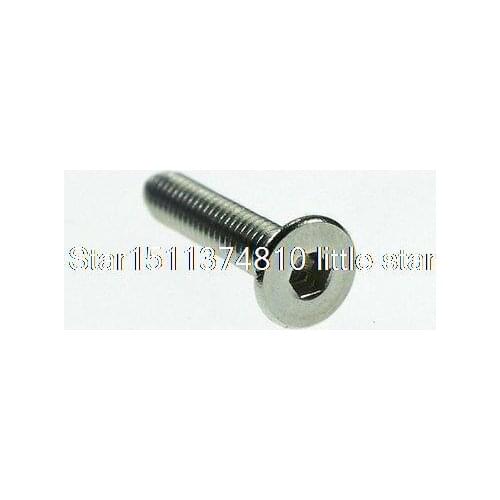 Lot50 Metric Thread M4*8mm Stainless Steel Hex Socket Countersunk Screws
