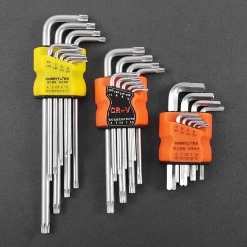 Hexagonal Wrench Set Torx Hex Screwdriver Hexagonal Wrench 6 Hexagonal Wrench Hexagonal Instrument Repair Tool