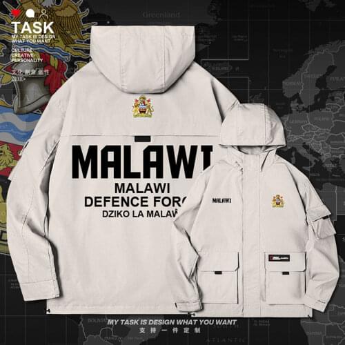 Nyasaland Malawian MW MWI men jacket hooded Land Force logo army fan chaquetas hombre mens fashion long sleeve clothes autumn