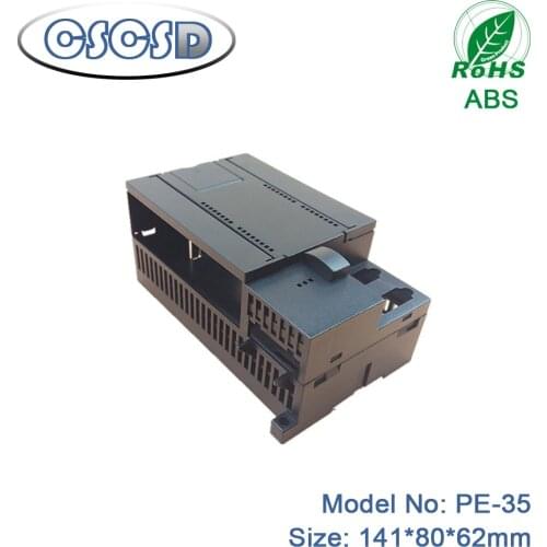 A pcs/lot 141*80*62mm CSCSD din rail plastic electric box enclosures plastic boxes for projects pvc electrical box