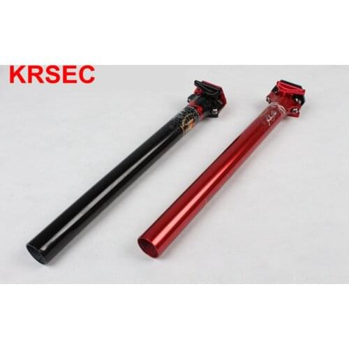 KRSEC MTB Bike Seat Post High Quality Aluminum Alloy Bicycle Seatpost 31.6 *350 mm Seat tube Bicycle Accessories free shipping