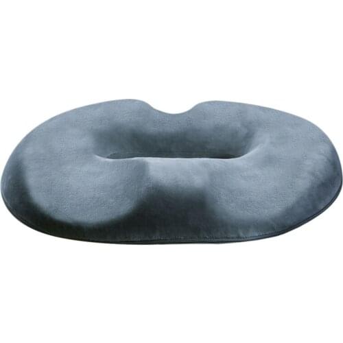 Chair Cushion Beauty Buttocks Memory Foam Seat Cushion Home Office Seat Cushion Car Office Seat Cushion Gray