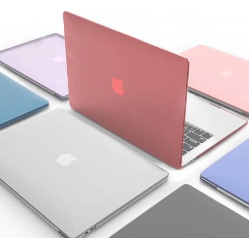 Transparent Plastic Cover For Macbook Air 11.6 12 13 13.3 Pro 13.3 15.4 inch 2020 Retina M1 Clear Case Accessories