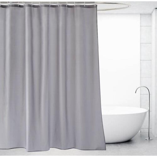 UFRIDAY Grey Shower Curtain Polyester Waterproof Bathroom Curtains Hotel Home Decor Bath Curtain for the Bathroom cortina ducha