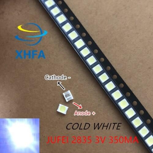 JUFEI LED Backlight 1210 3528 2835 1W 3V 84LM Cool white LCD Backlight for TV TV Application 01.JT.2835BPW1-C 8000PCS