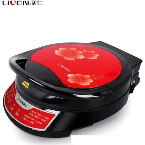 LIVEN 110V Foreign Special Electric Baking Pan, Frying Pancake Machine, Barbecue Pot, Marine Pizza Cake Machine