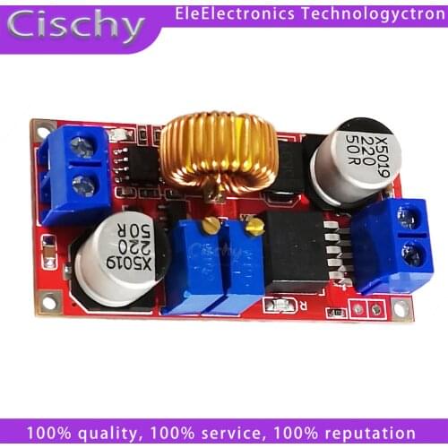 1pcs 5A DC to DC CC CV Lithium Battery Step down Charging Board Led Power Converter Lithium Charger Step Down Module hong