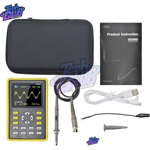 5012H 2.4-inch Screen Digital Oscilloscope 500MS/s Sampling Rate 100MHz Analog Bandwidth Support Waveform Storage