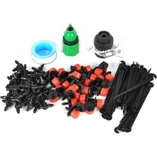 Hose Drip Irrigation System 360 Degree Adjustable Sprinkler Kit Garden Watering Inserting Ground Micro Flow Dripper