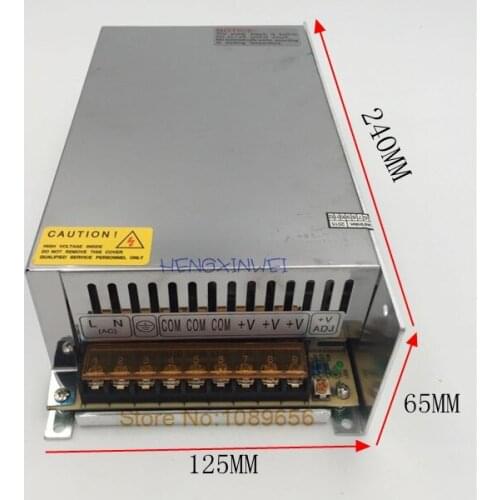 S-600-15 led switching power supply 600W 15v 40a ac dc converter Input 110v 220V Switching power supply