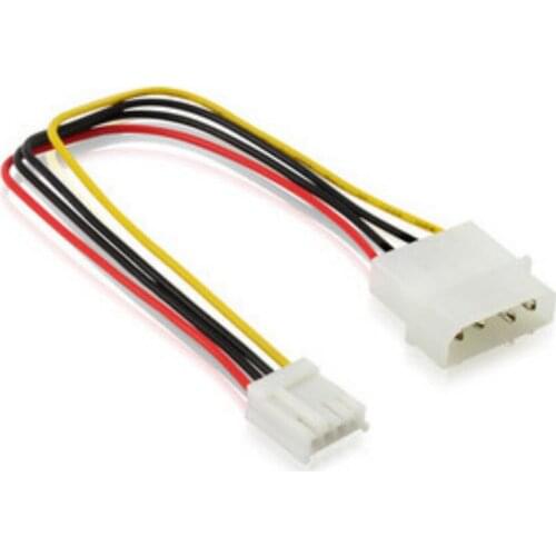 IDE power to floppy drive power cord Big 4Pin to small 4Pin power cord Floppy drive line Big 4P to small 4P Data cable